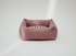 Dulces Sueños Dog Bed - Grapefruit/Checked - Pintu