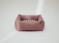 Dulces Sueños Dog Bed - Grapefruit/Checked - Pintu