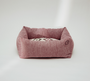 Dulces Sueños Dog Bed - Grapefruit/Mallorquin Pattern - Pintu